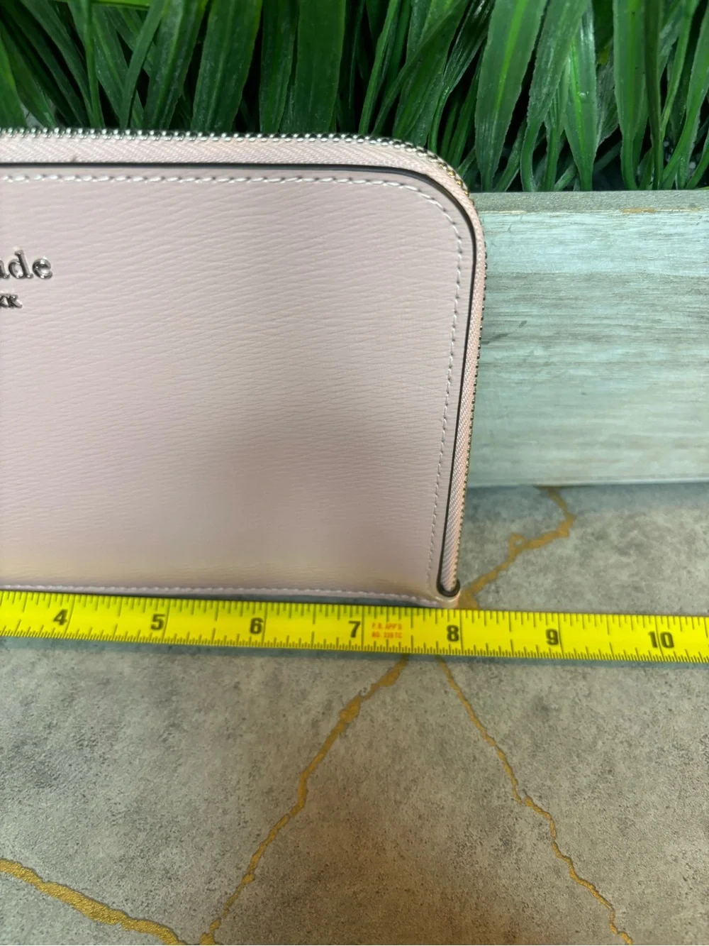 kate spade NWT Pale Pink Leather Wristlet with Strap